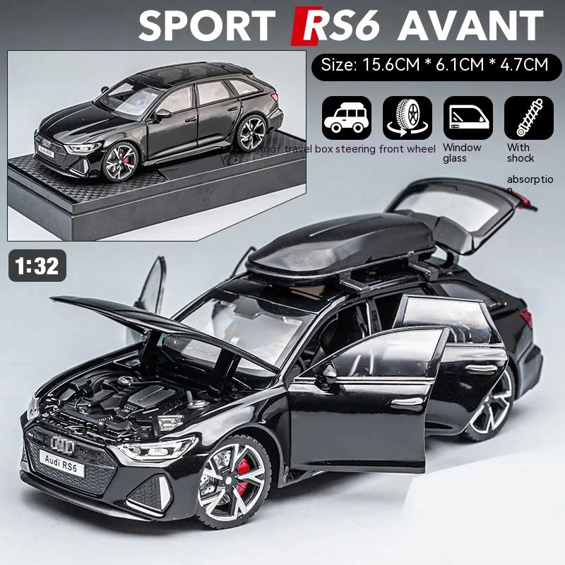 Carro de Brinquedo Miniatura RS6